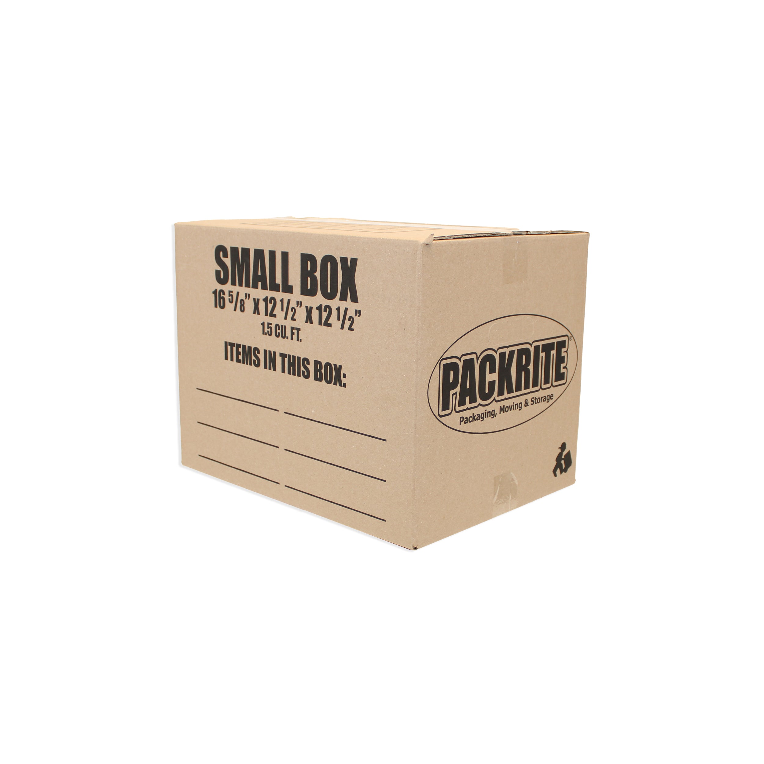 Small Moving Boxes (1.5 Cubic Feet) - 20 Boxes/Bundle