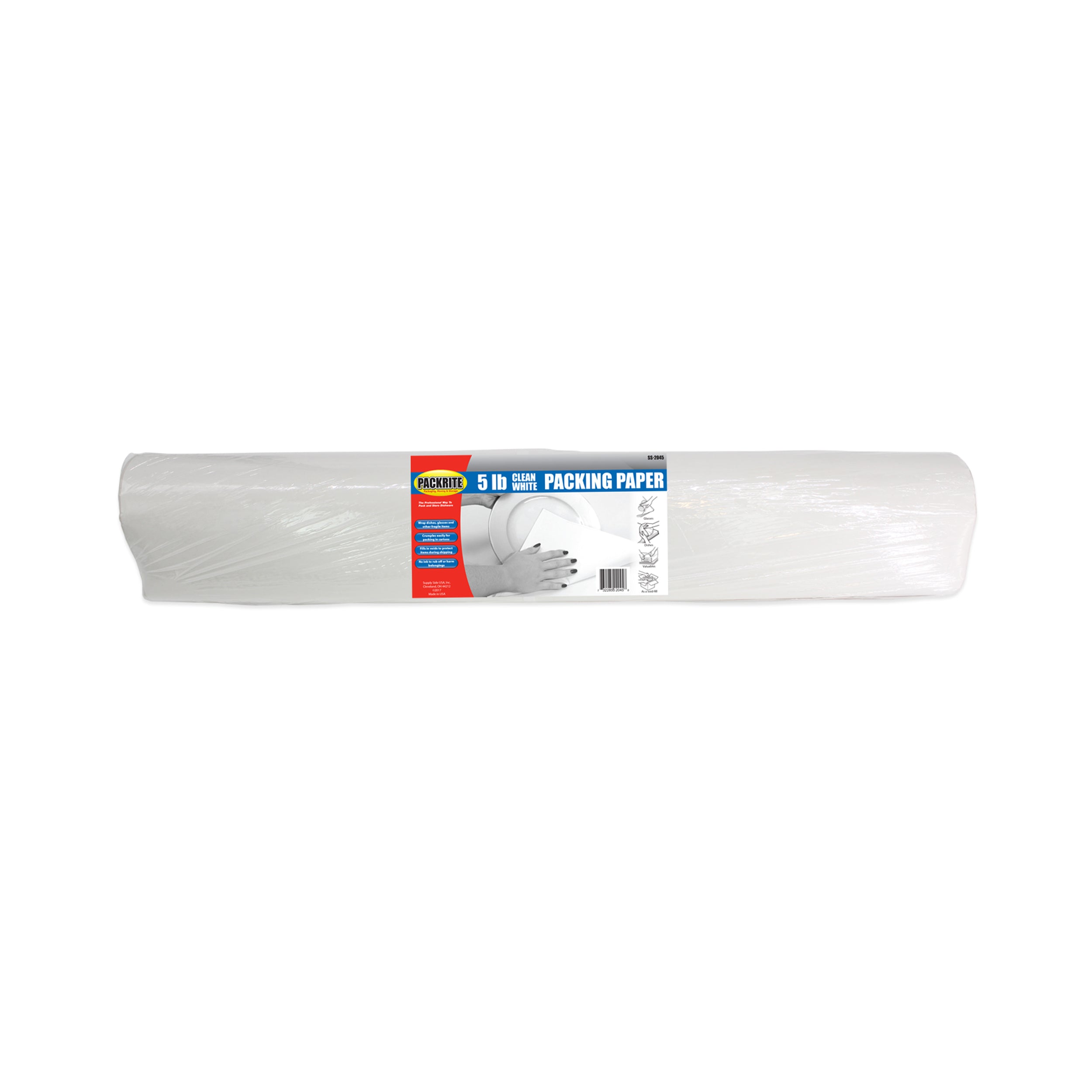Newsprint Packing Paper 24" x 30" Sheets - Pack of 100 Sheets
